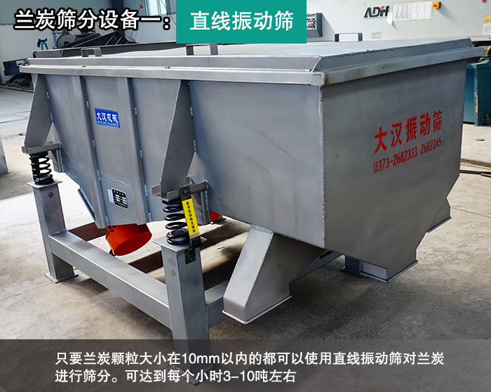 蘭炭直線振動篩 蘭炭直線振動篩